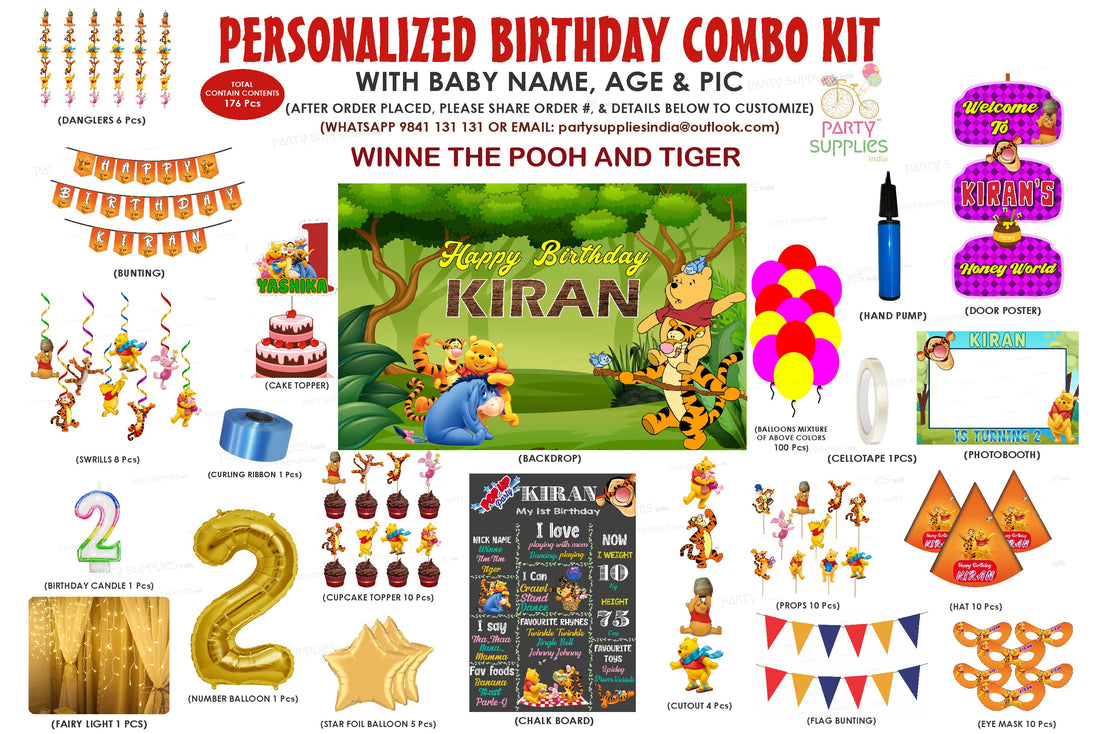 PSI Winnie the Pooh Theme Premium Combo Kit