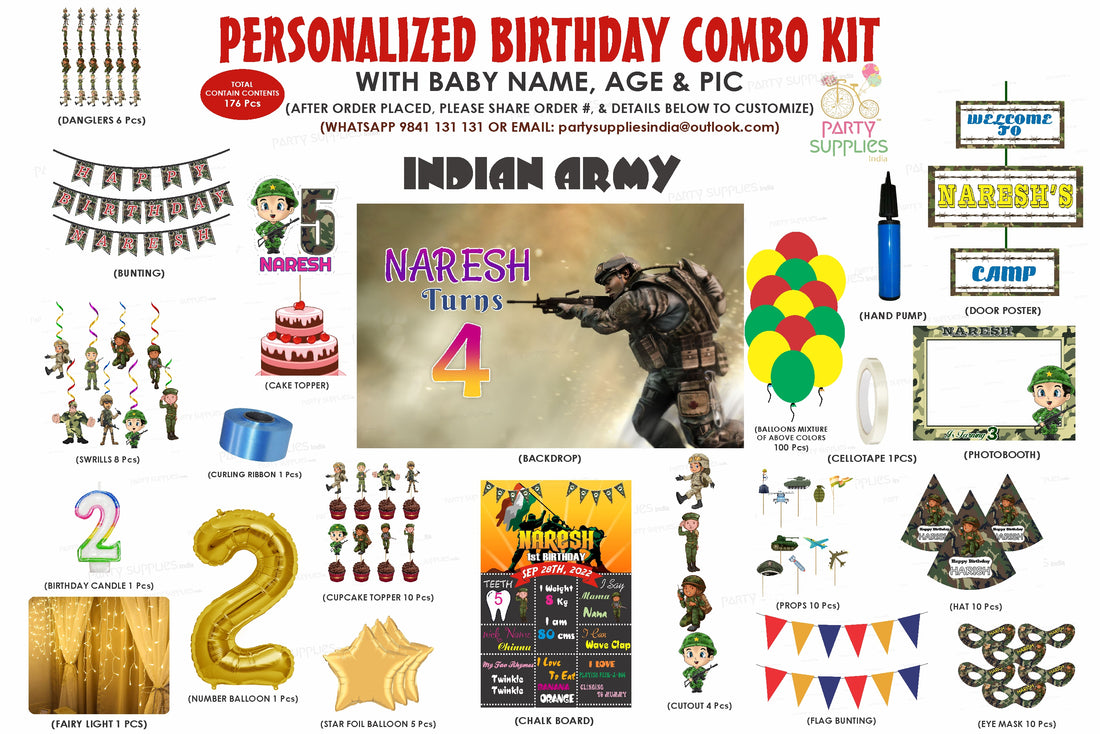 PSI  Military  Theme Premium Combo Kit