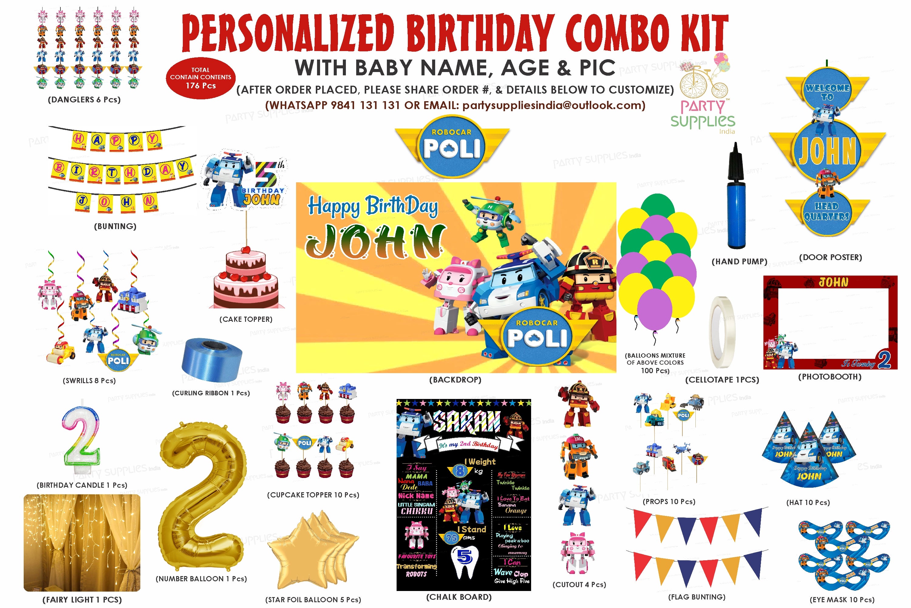 PSI Robo Poli   Theme Premium Combo Kit