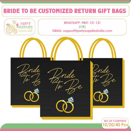 PSI Bride to Be Theme Return Gift Bag