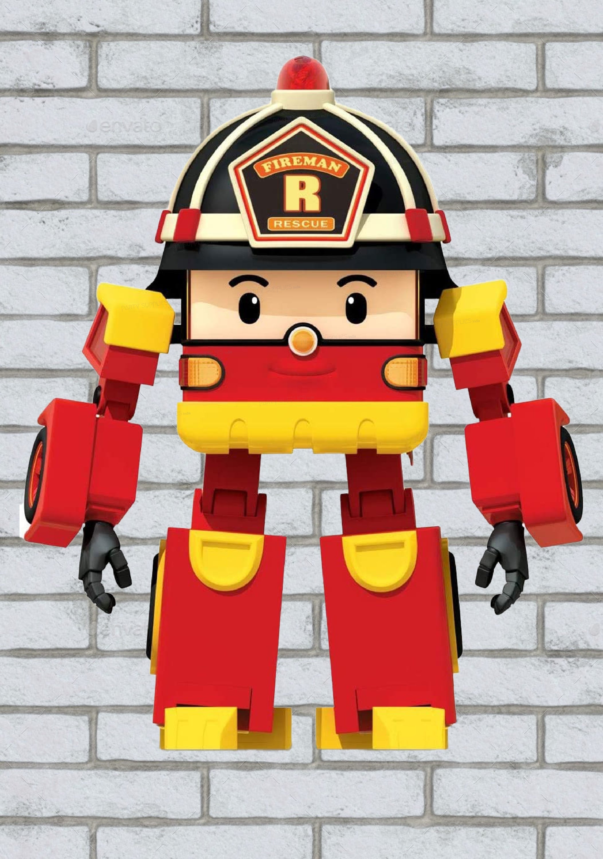 Robo Poli  Theme Cutout RBP-08