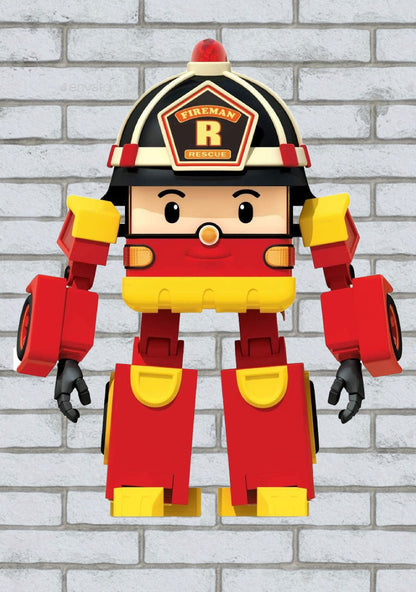 Robo Poli  Theme Cutout RBP-08