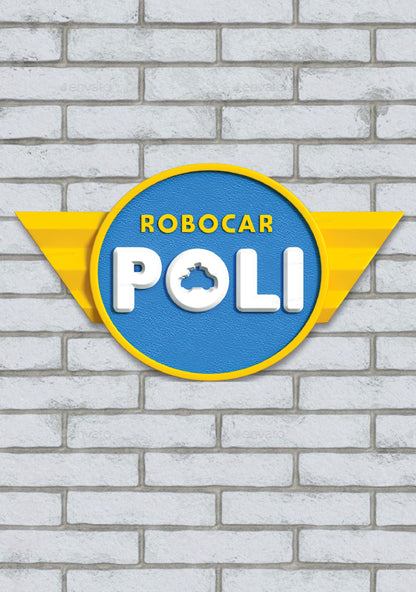 Robo Poli  Theme Cutout RBP-09