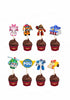 Robo Poli Theme Cup Cake Topper - image 1 of 3 | Party Supplies India