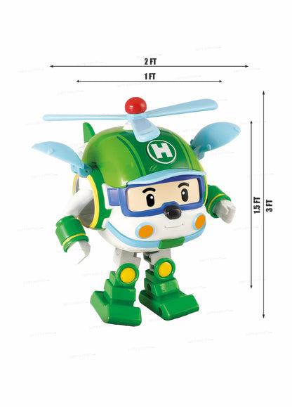 Robo Poli  Theme Cutout RBP-02