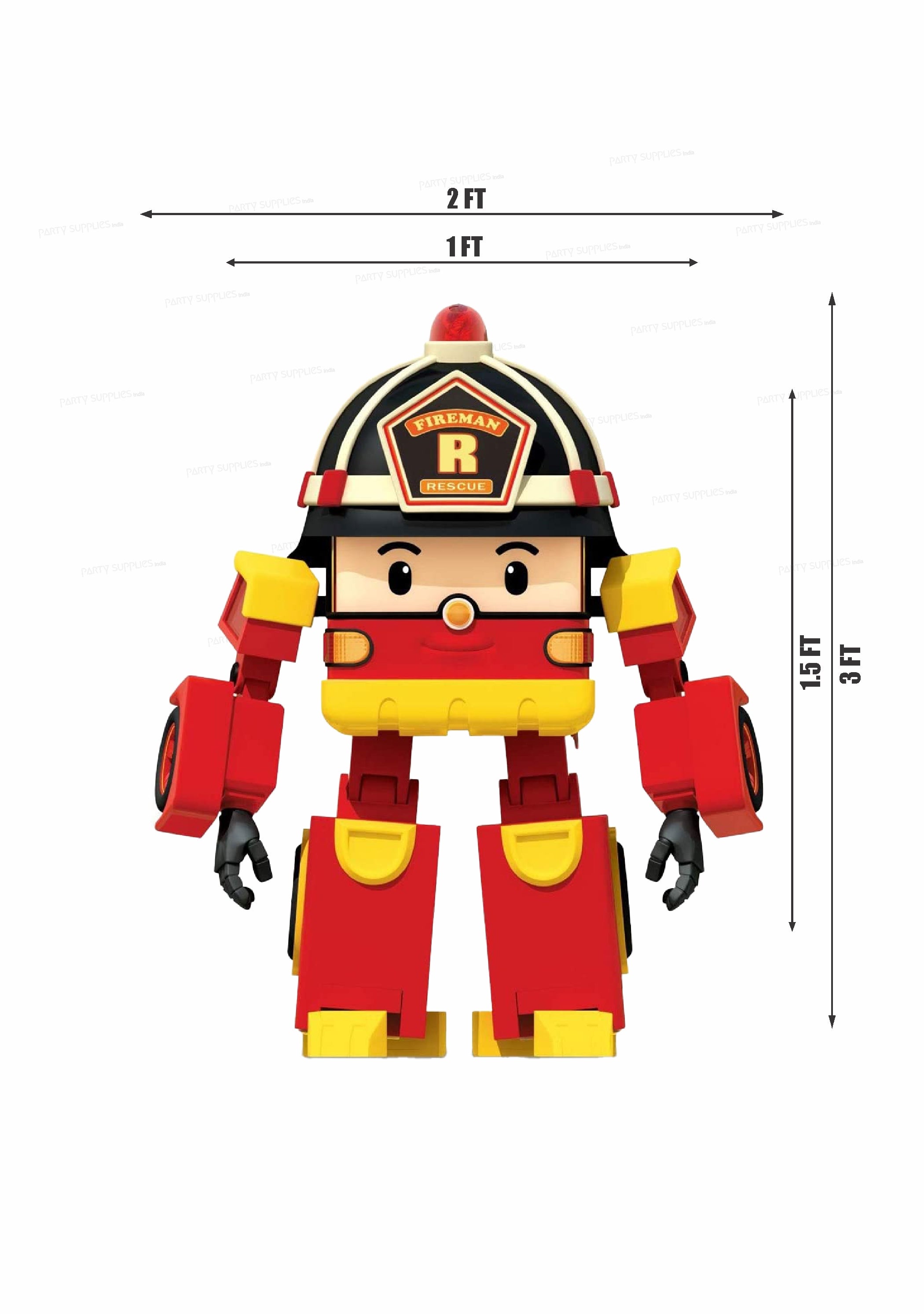 Robo Poli  Theme Cutout RBP-08