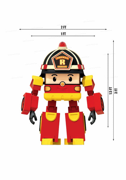 Robo Poli  Theme Cutout RBP-08