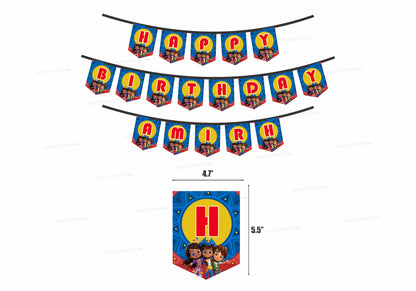 Santiago Theme Name Hanging