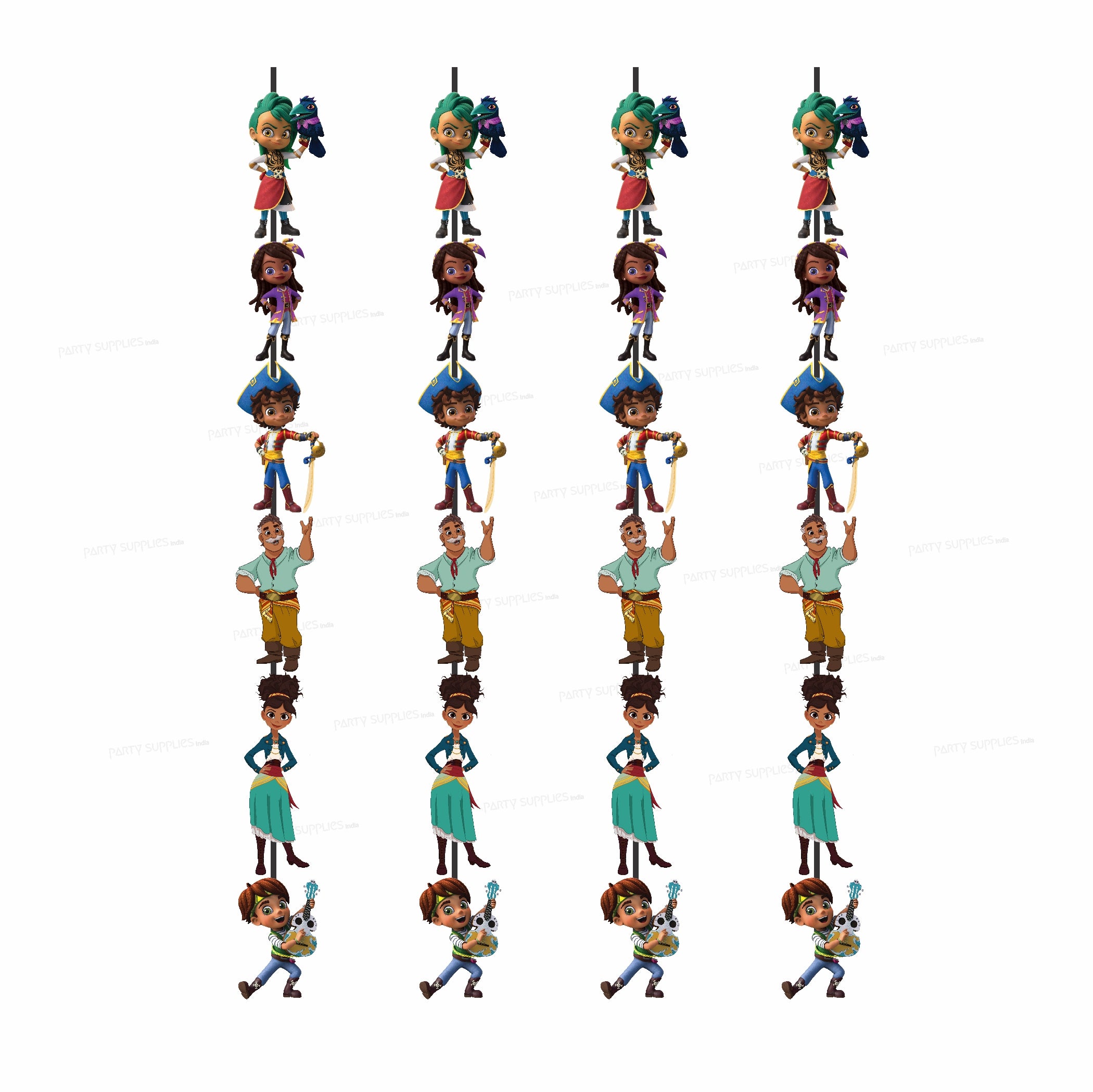 Santiago Theme Customized Dangler