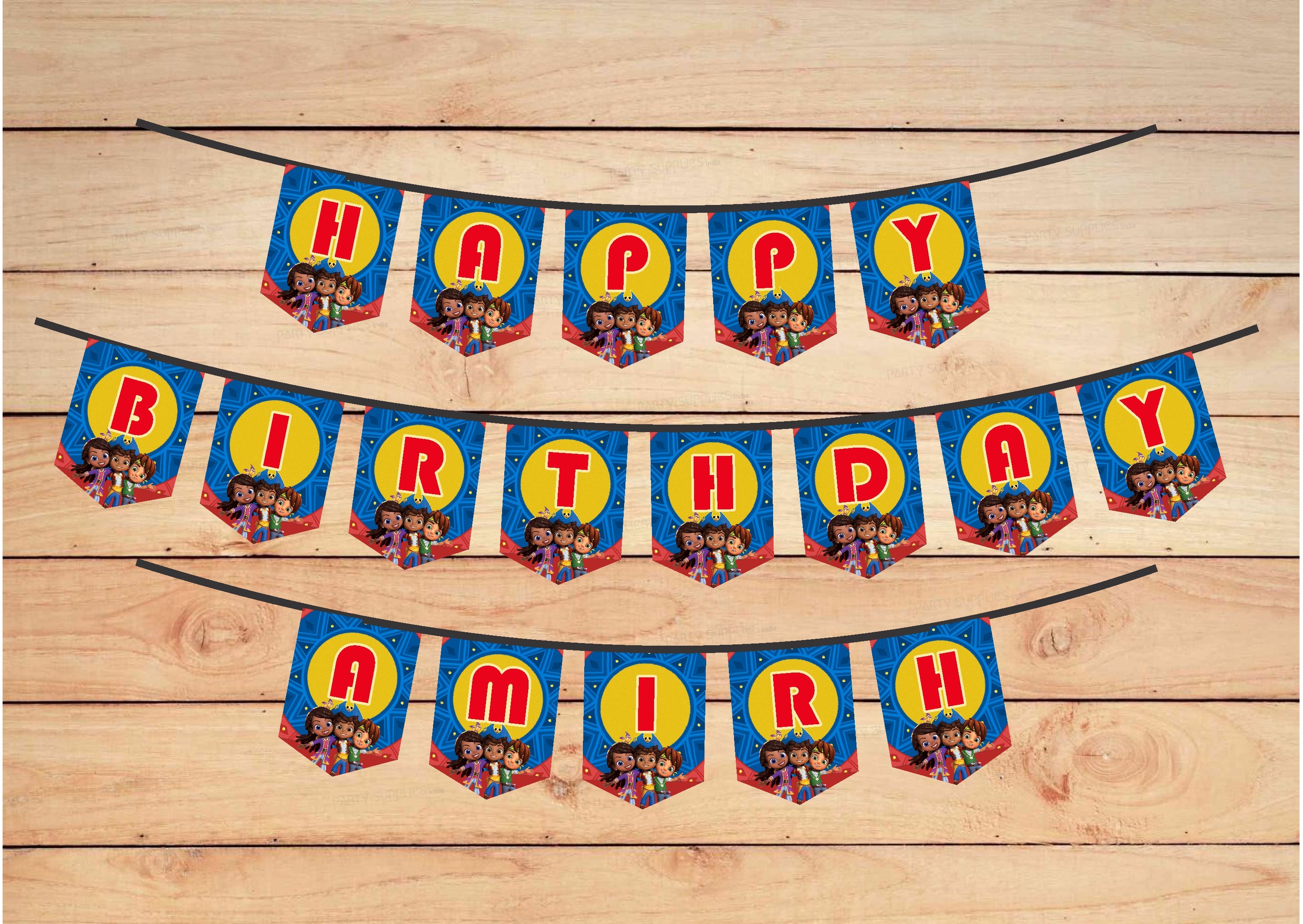 Santiago Theme Name Hanging