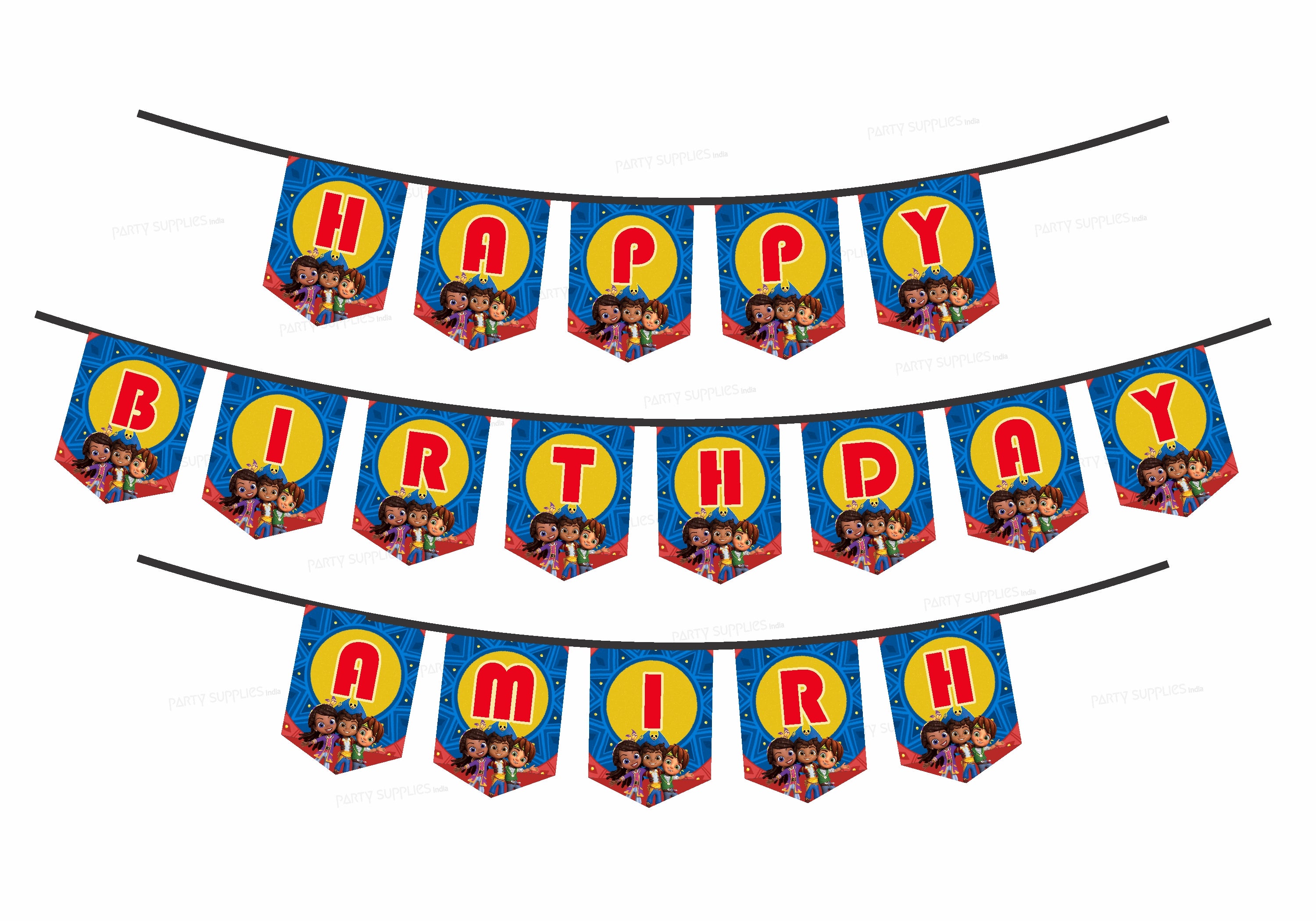 Santiago Theme Name Hanging