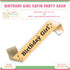 Birthday Girl Sandal Satin Party Sash - image 1 of 3 | Party Supplies India