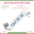 Dad to Be White Satin Party Sash - image 1 of 3 | Party Supplies India