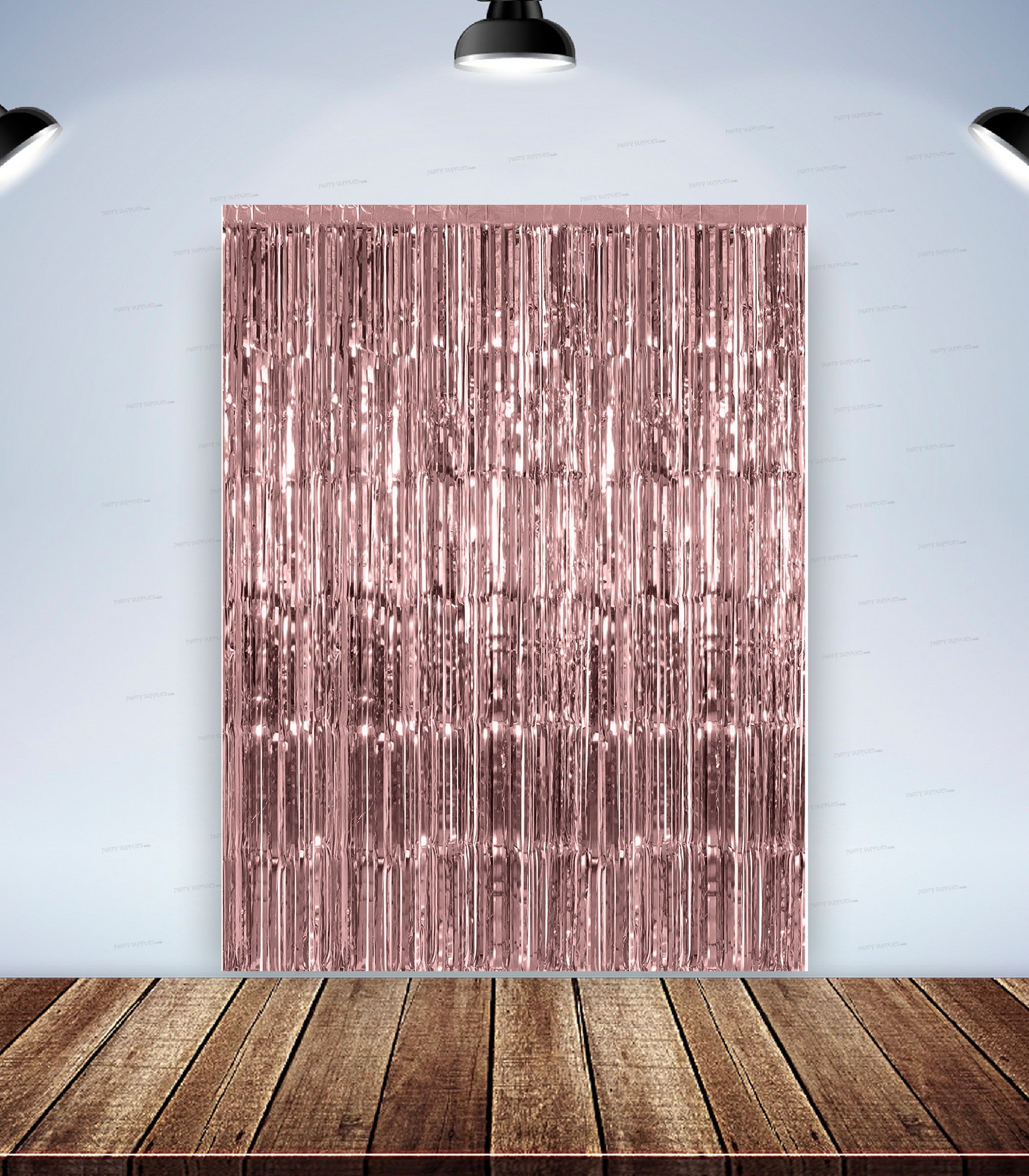 PSI Party Metallic Bronze Shimmer Curtain