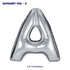 Alphabet A Premium Silver Foil Balloon - image 1 of 4 | Party Supplies India