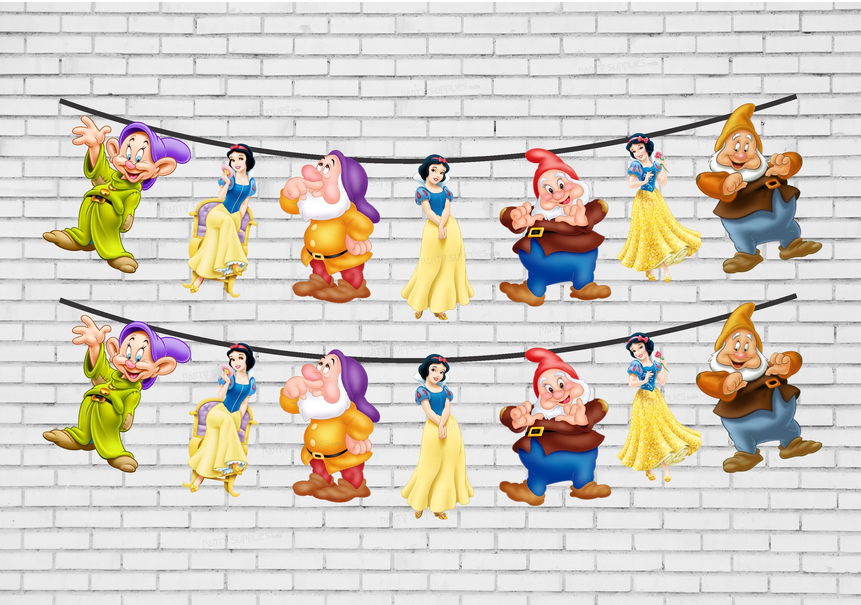 Snow And White Theme Hanging