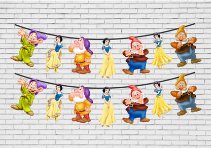 Snow And White Theme Hanging