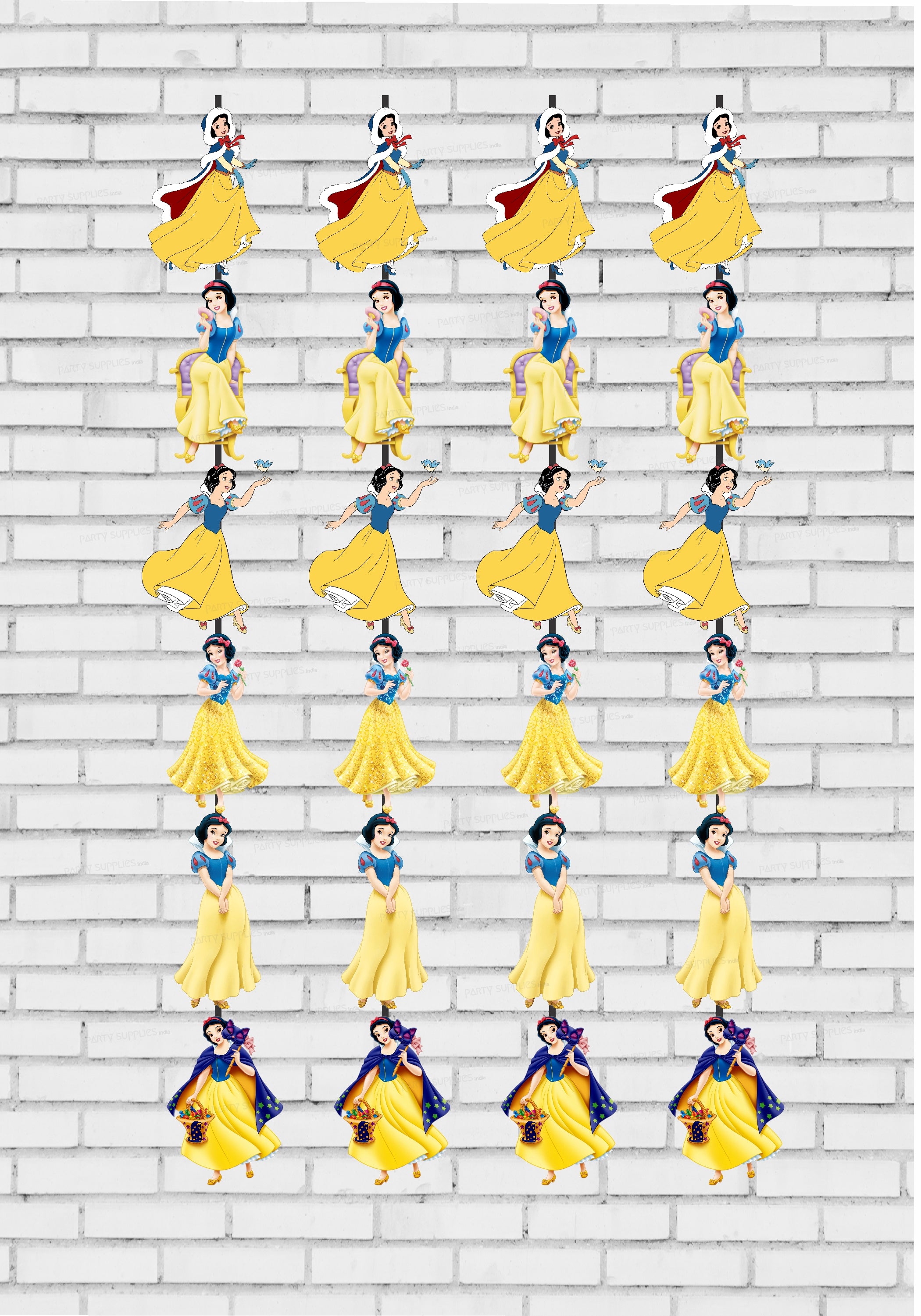 Snow And White Theme Dangler