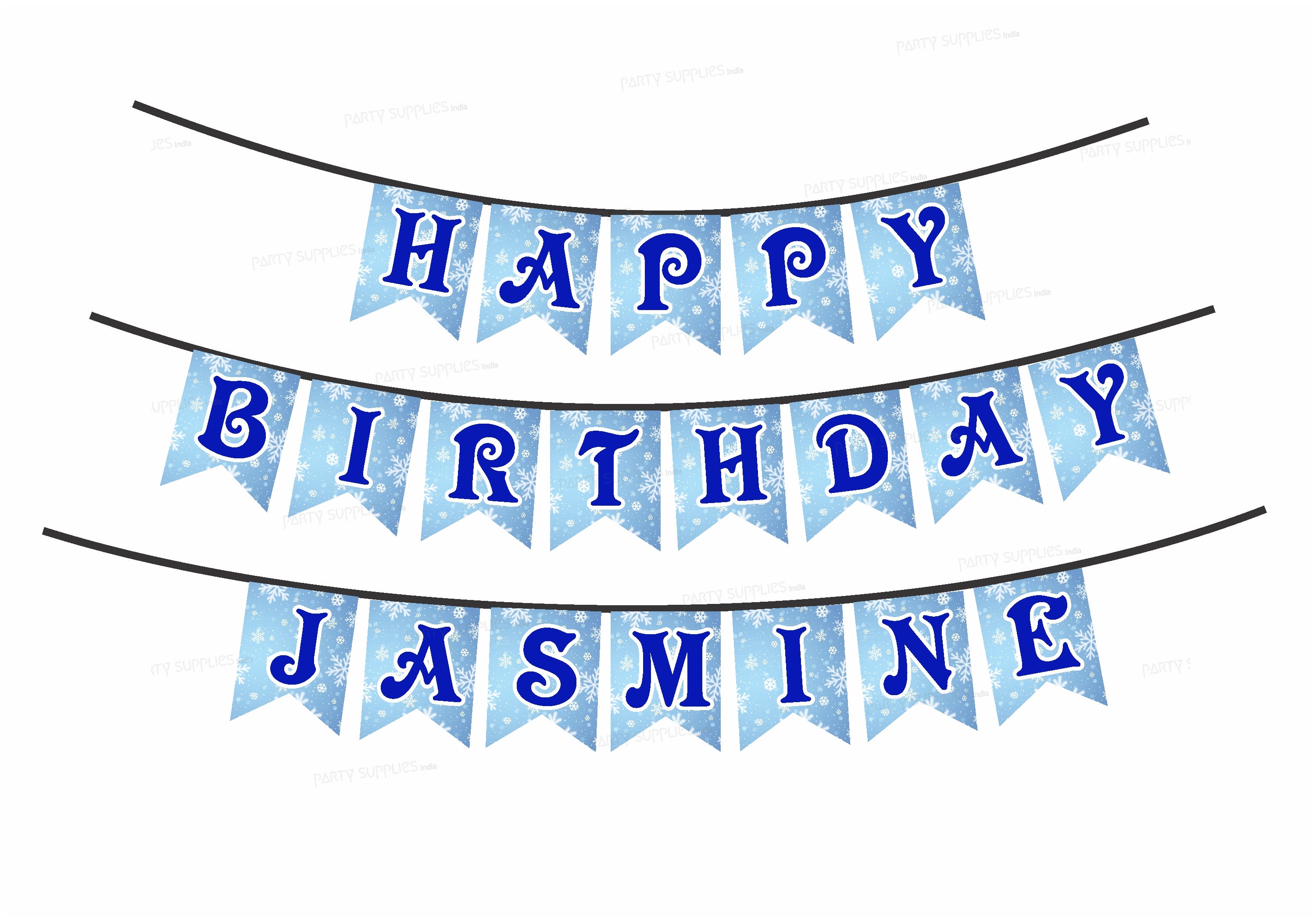 Snow And White Theme Customized Hanging