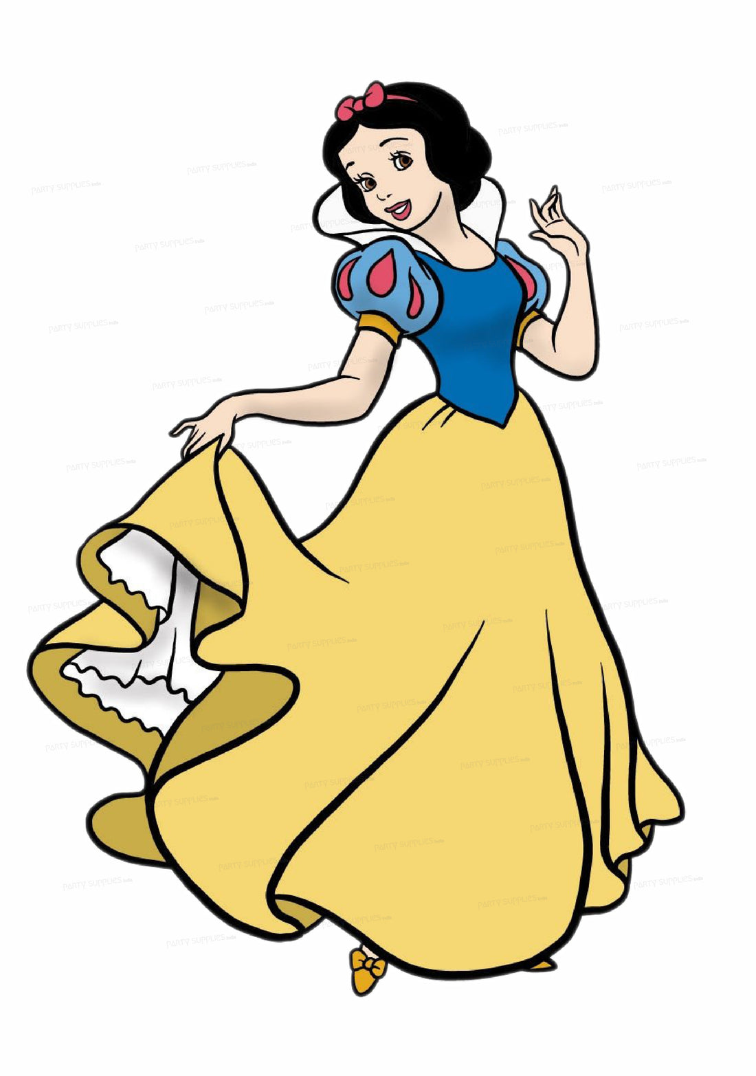 Snow And White Theme Cutout SNW-01