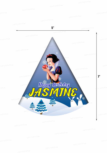 Snow And White Theme  Customized  Hat