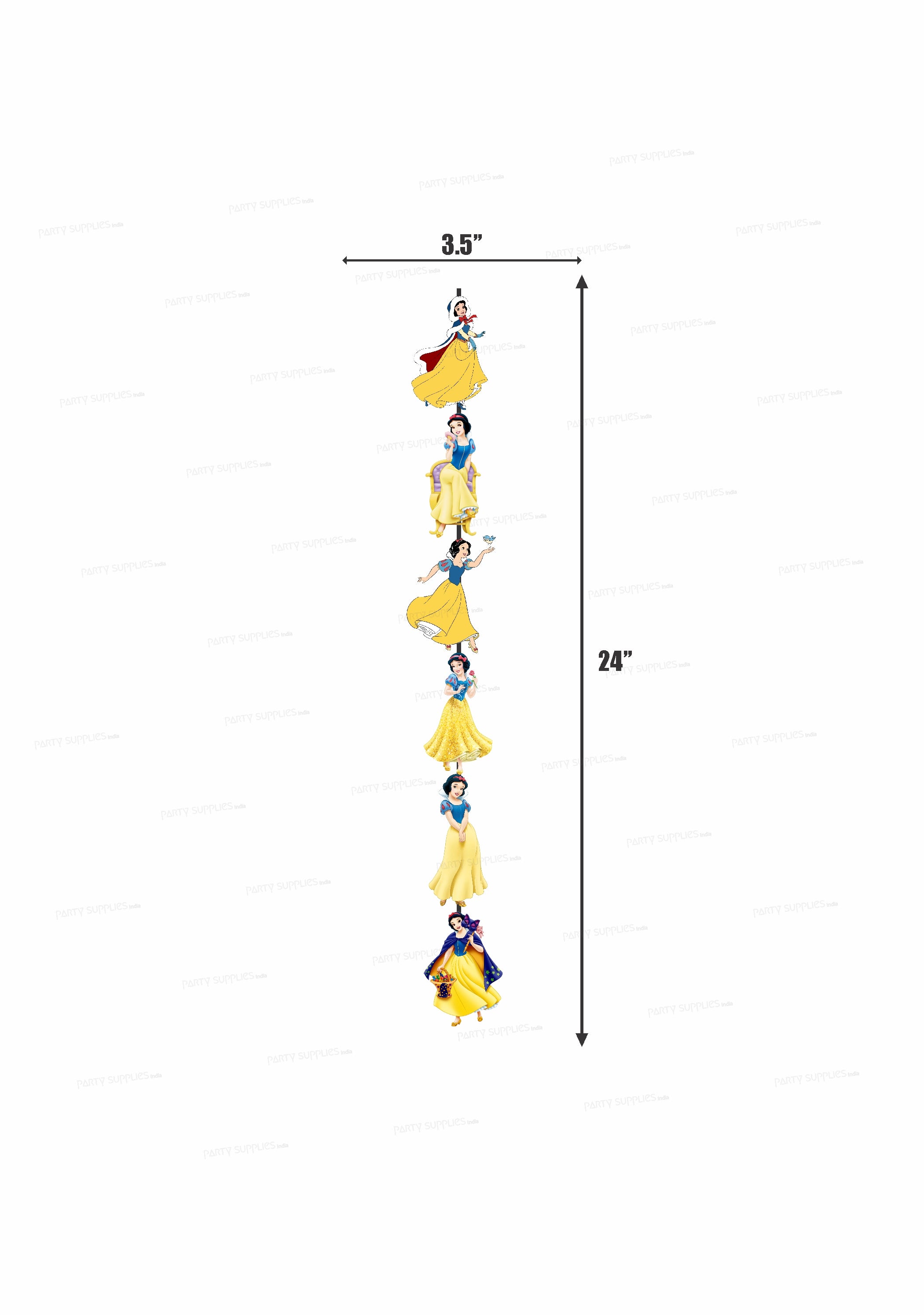 Snow And White Theme Dangler