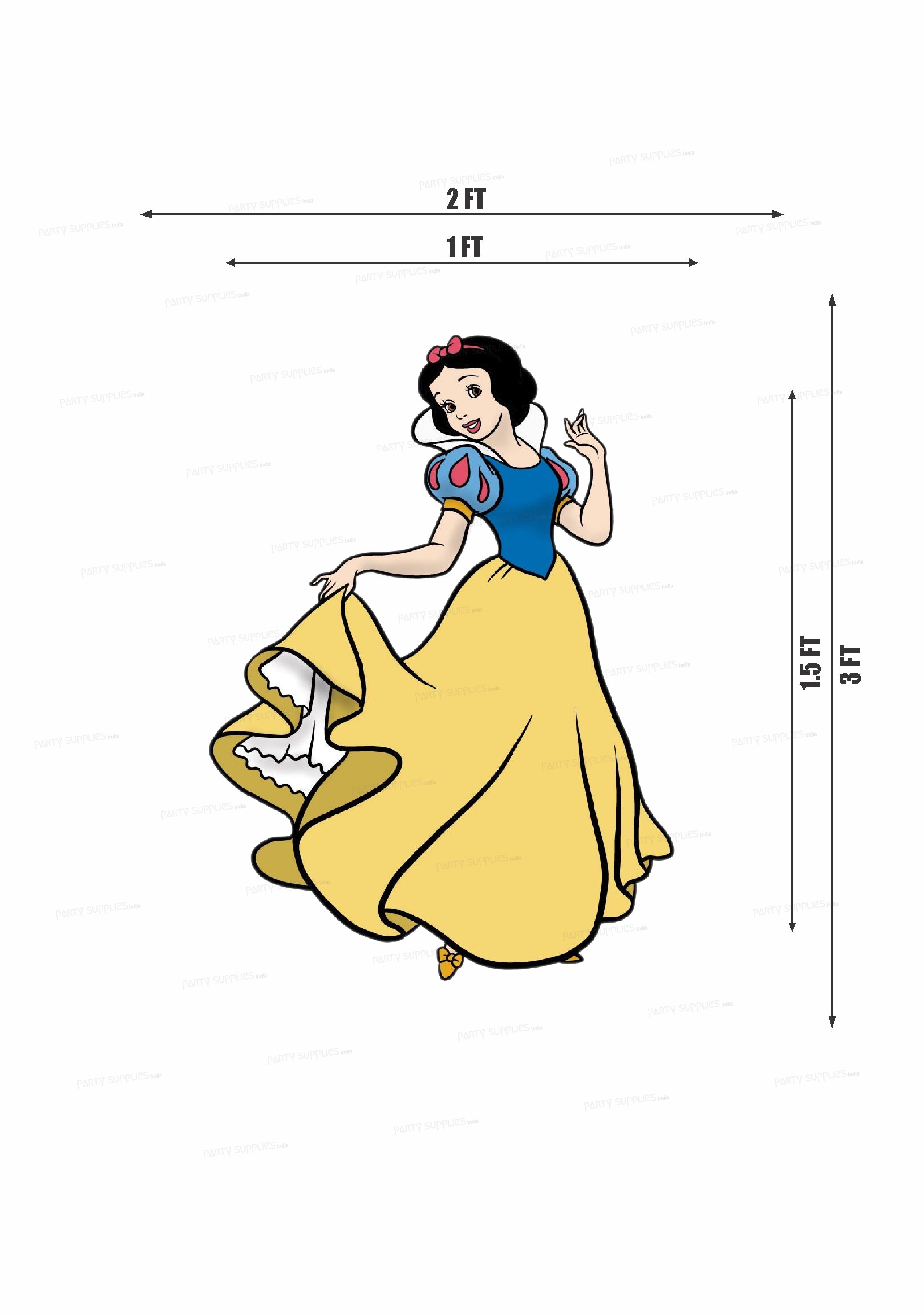 Snow And White Theme Cutout SNW-01