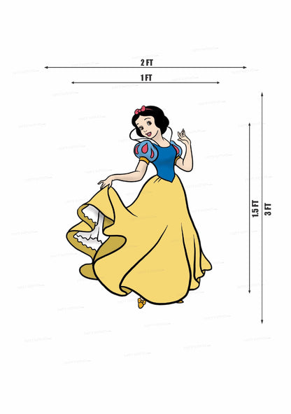 Snow And White Theme Cutout SNW-01