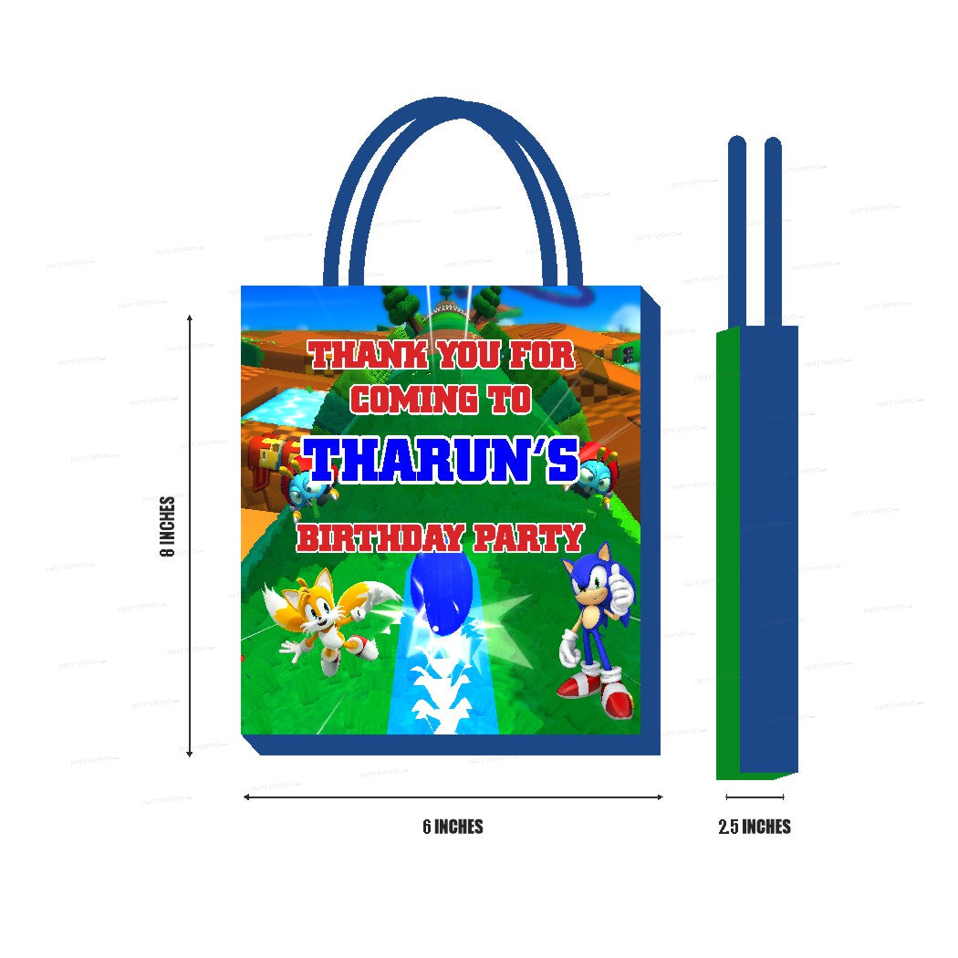 Sonic the Hedgehog Theme Return Gift Bag