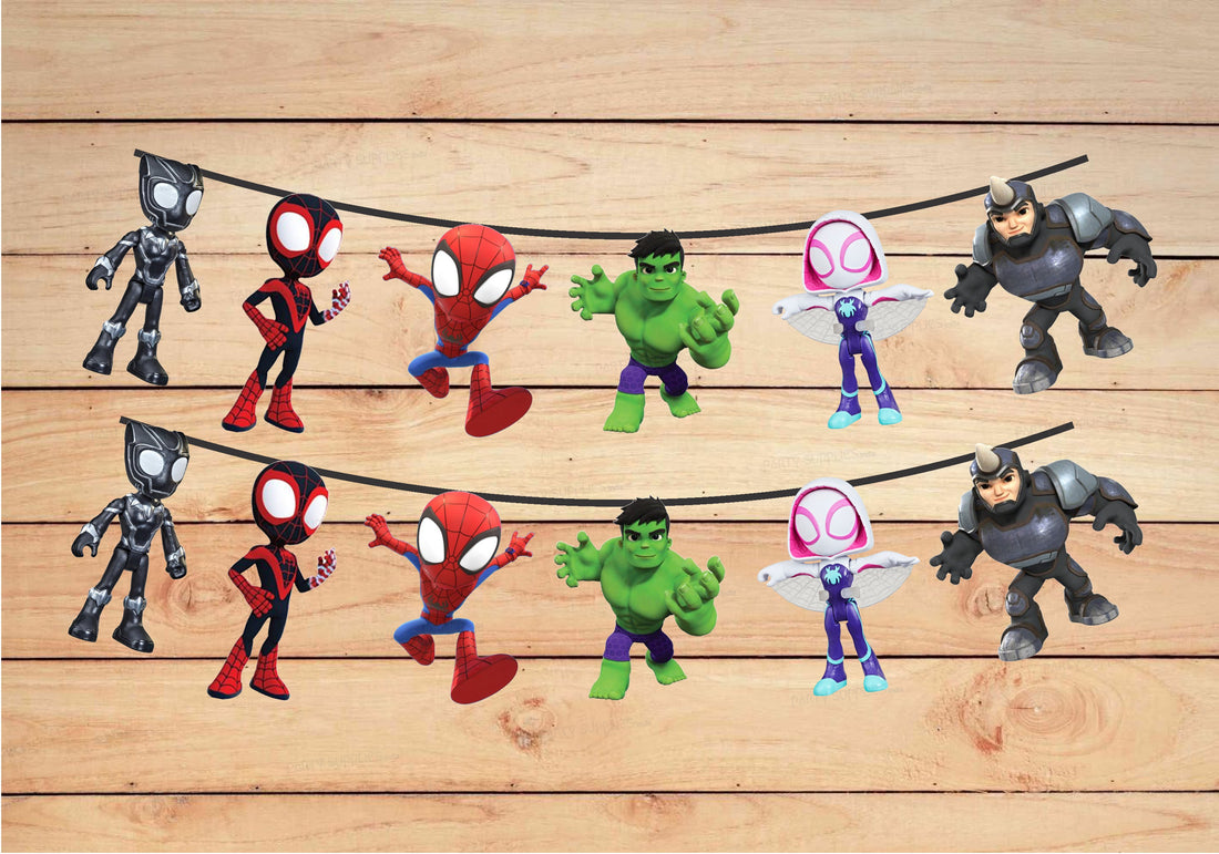 PSI Spidey and his Amazing Friends Theme Hanging