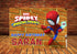 Spidey and his Amazing Friends Theme Personalized Backdrop - image 1 of 4 | Party Supplies India