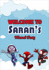 Spidey and his Amazing Friends Theme Welcome Board - image 1 of 3 | Party Supplies India