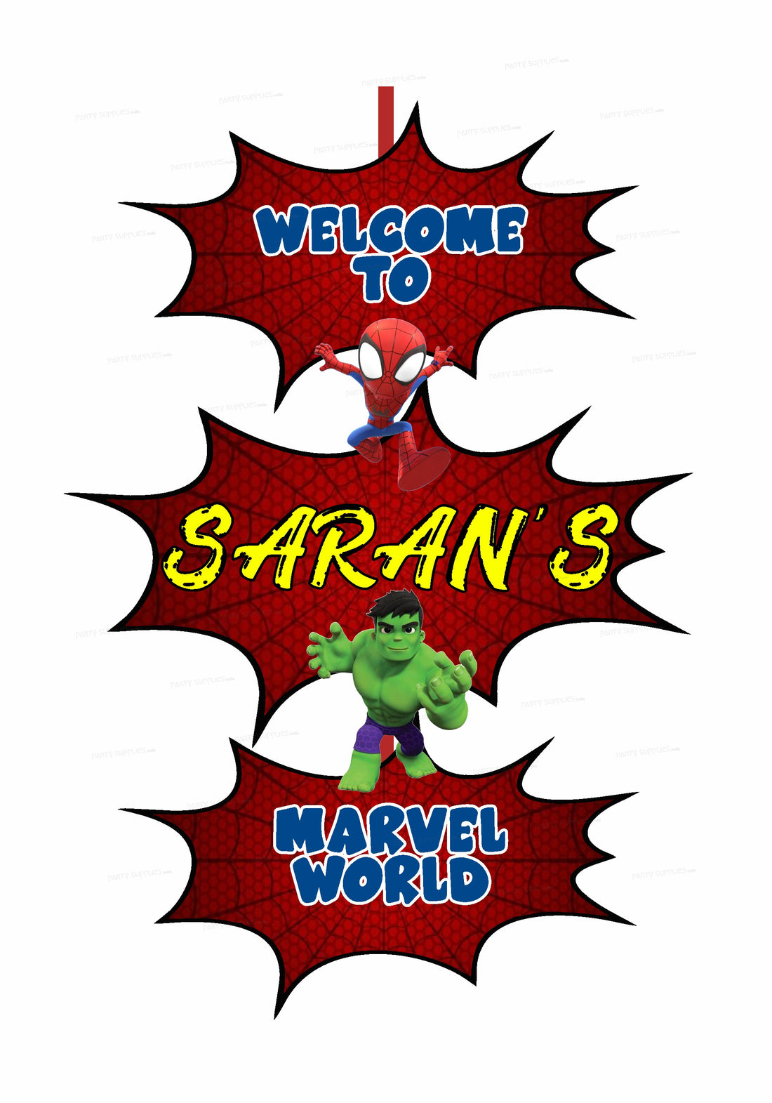 Spidey and his Amazing Friends Door Poster