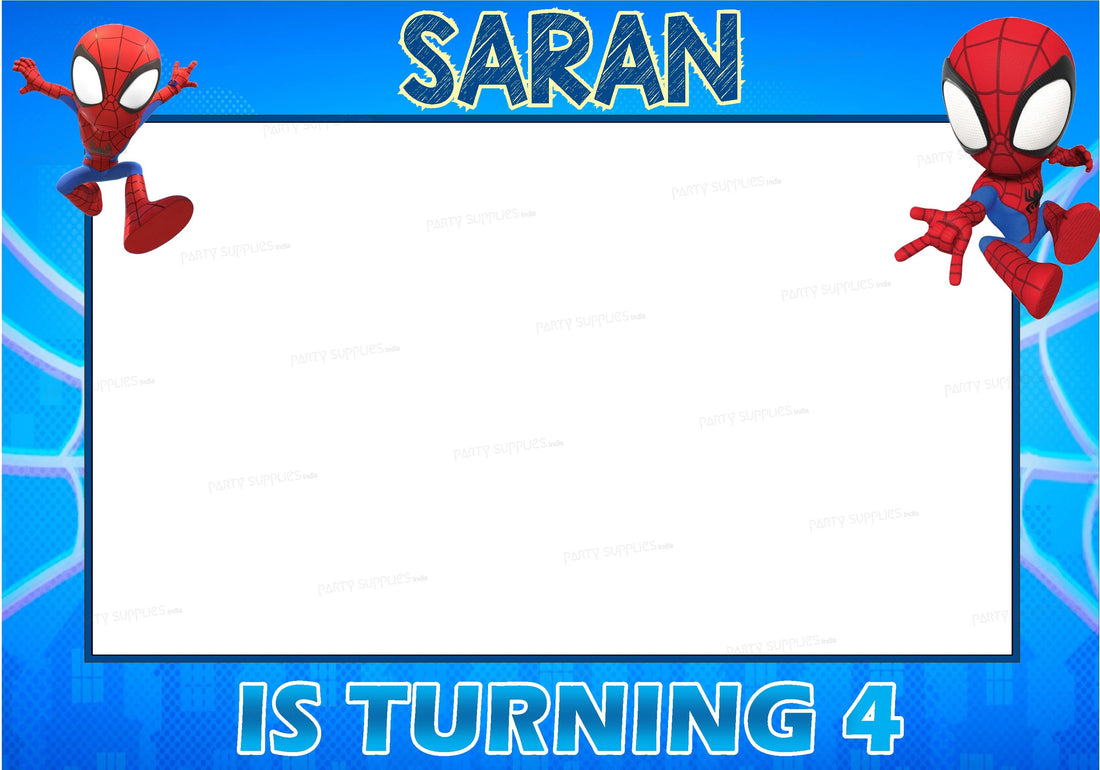 Spidey and his Amazing Friends Theme PhotoBooth