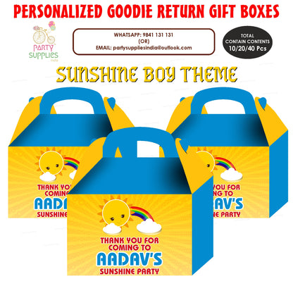 Sunshine Boy Theme Goodie Return Gift Boxes