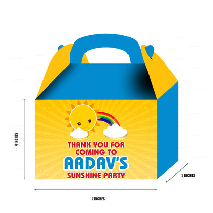 Sunshine Boy Theme Goodie Return Gift Boxes