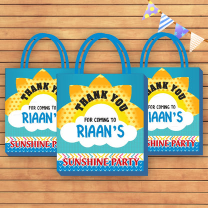 Sunshine Boy Theme Return Gift Bag