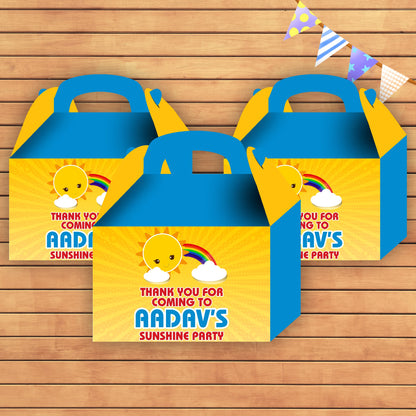 Sunshine Boy Theme Goodie Return Gift Boxes