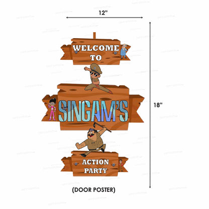 Little Singham Theme Preferred Combo Kit