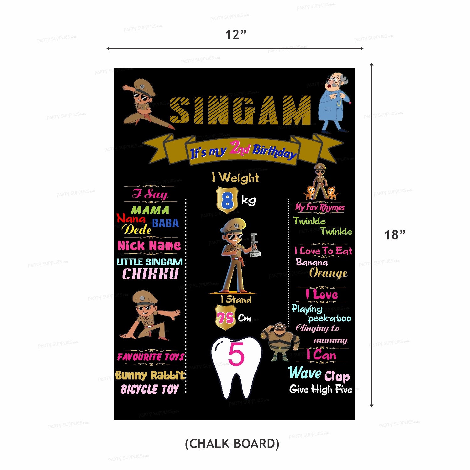 Little Singham Theme Classic Combo Kit