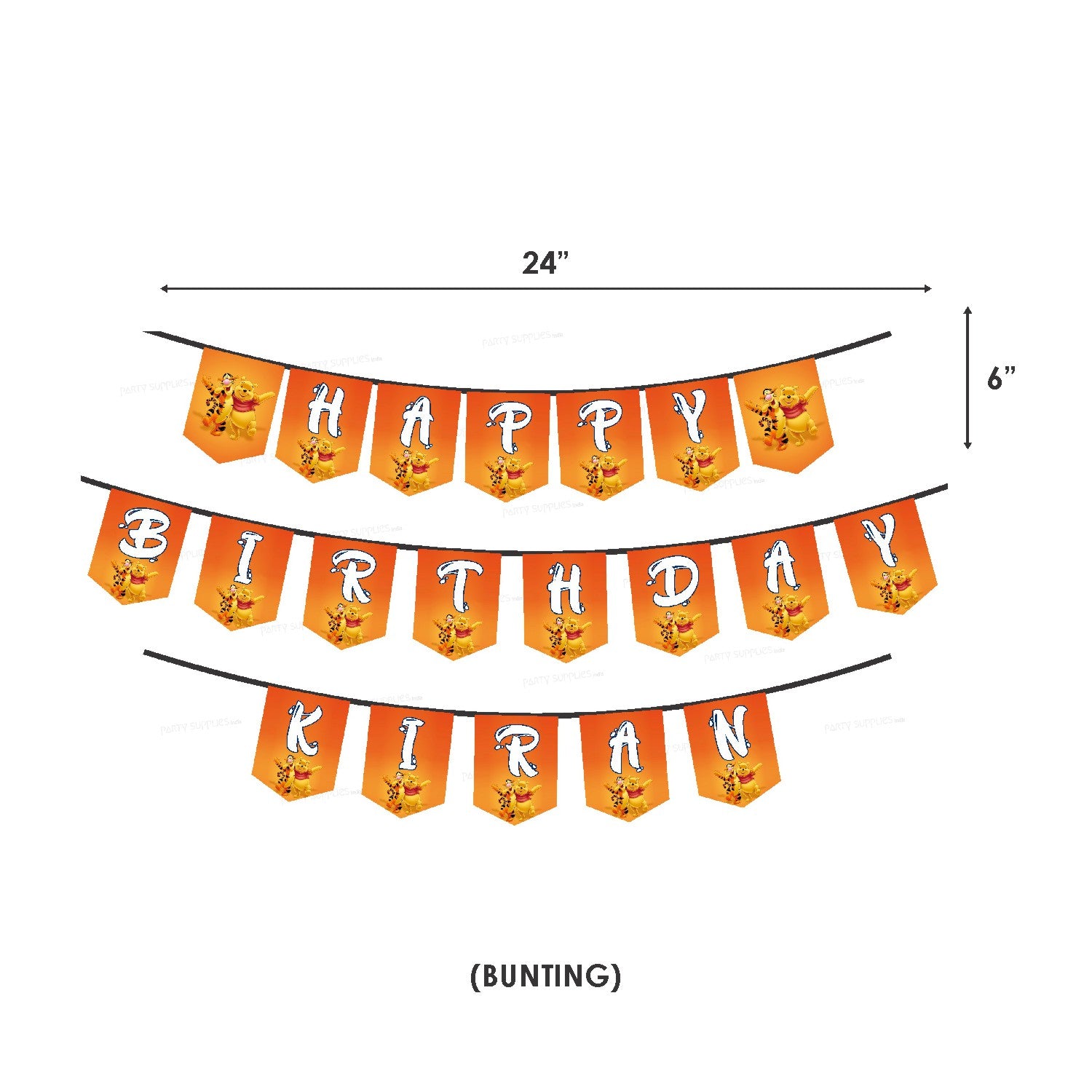Winnie the Pooh Theme Classic Combo Kit