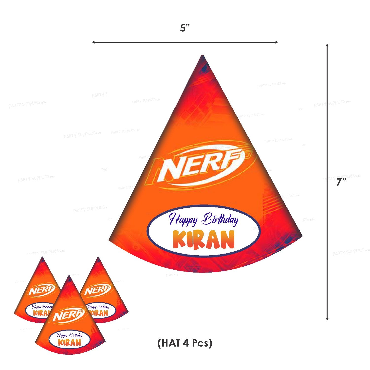 Nerf Theme Heritage Combo Kit - image 3 of 6 | Party Supplies India