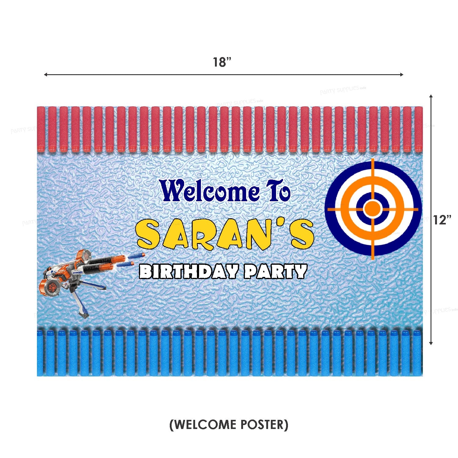 Nerf Theme Heritage Combo Kit - image 4 of 6 | Party Supplies India