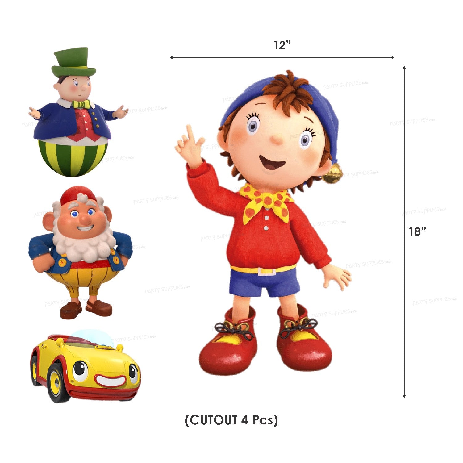 Noddy Theme Classic Combo Kit - image 6 of 14 | Party Supplies India