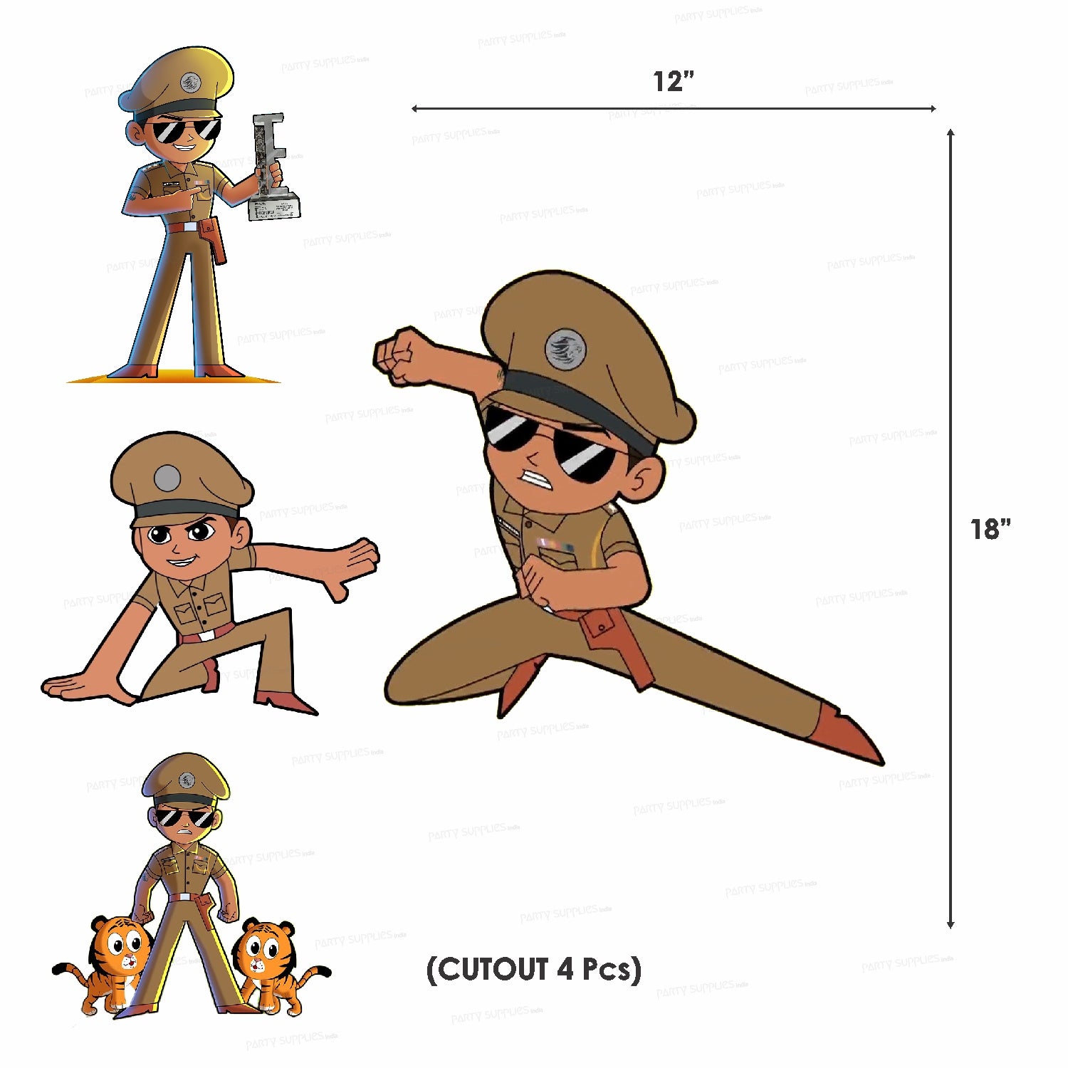 Little Singham Theme Premium Combo Kit