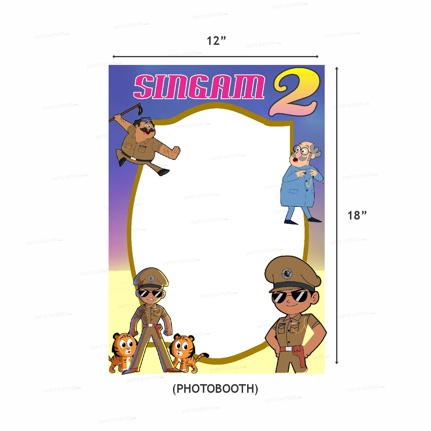 Little Singham Theme Classic Combo Kit