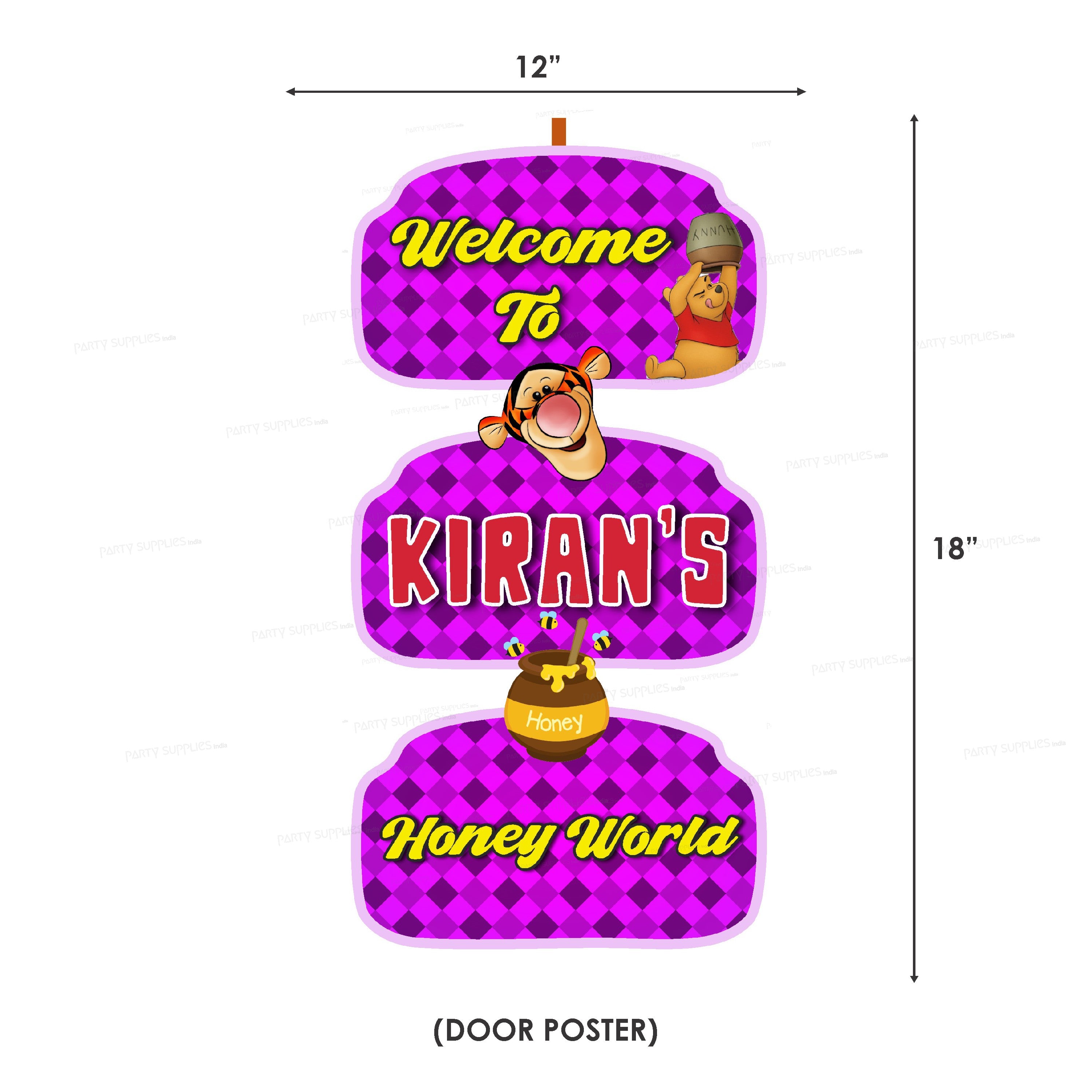 Winnie the Pooh Theme Exclusive Combo Kit