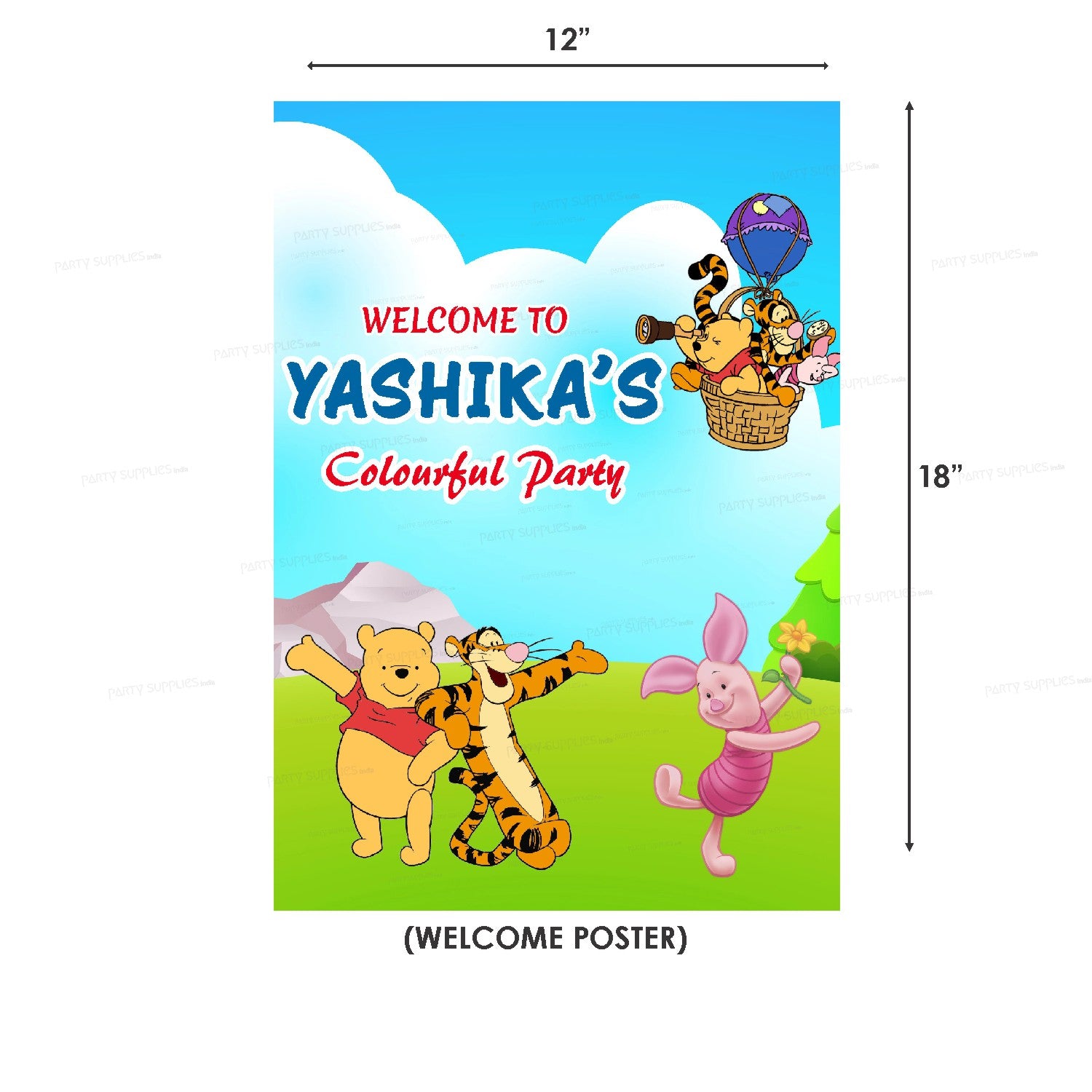 Winnie the Pooh Theme Classic Combo Kit