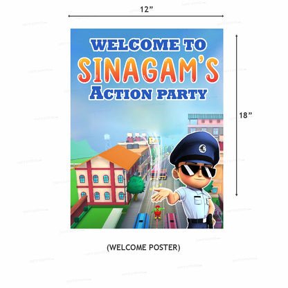 Little Singham Theme Classic Combo Kit