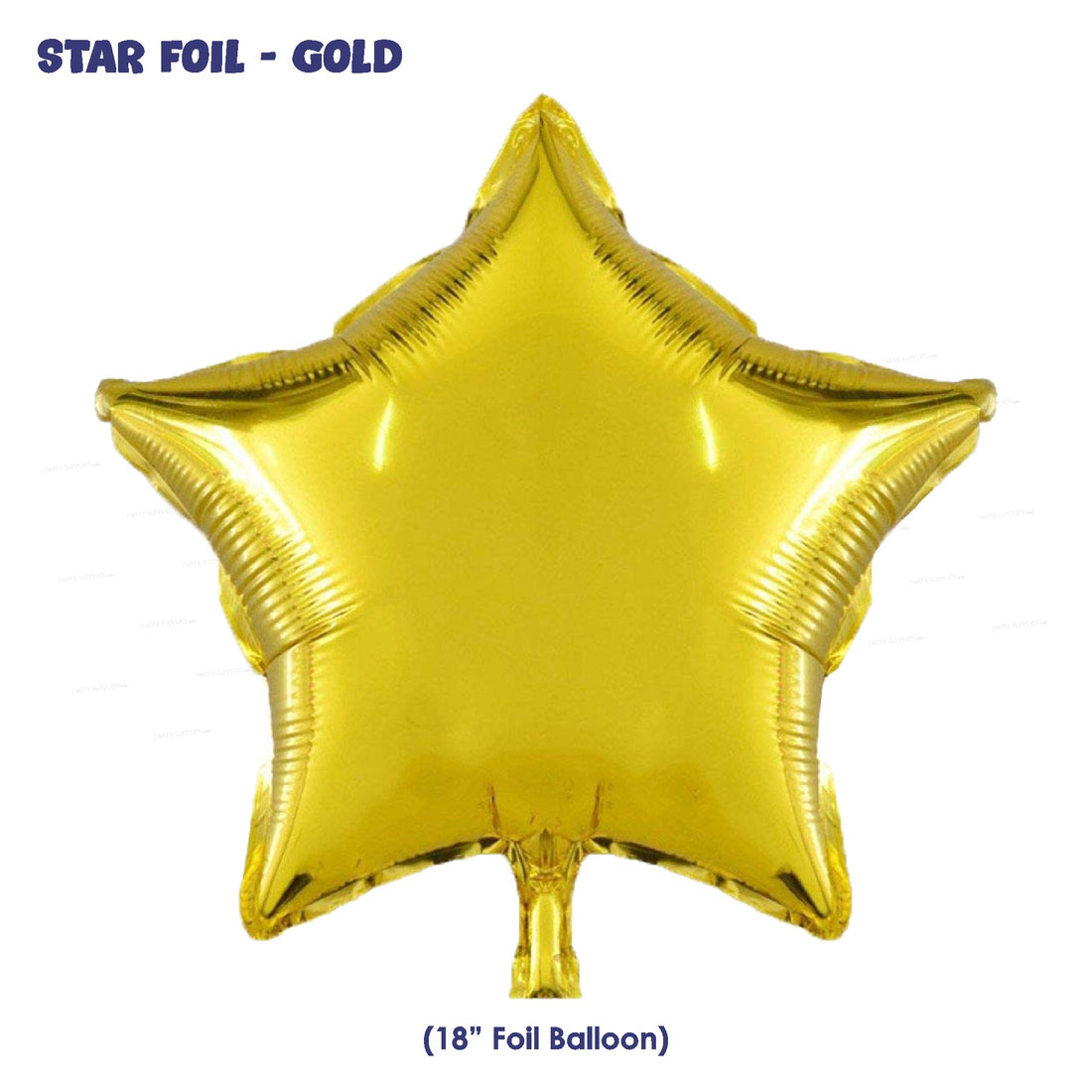 Star Shape Premium Gold Foil Balloon